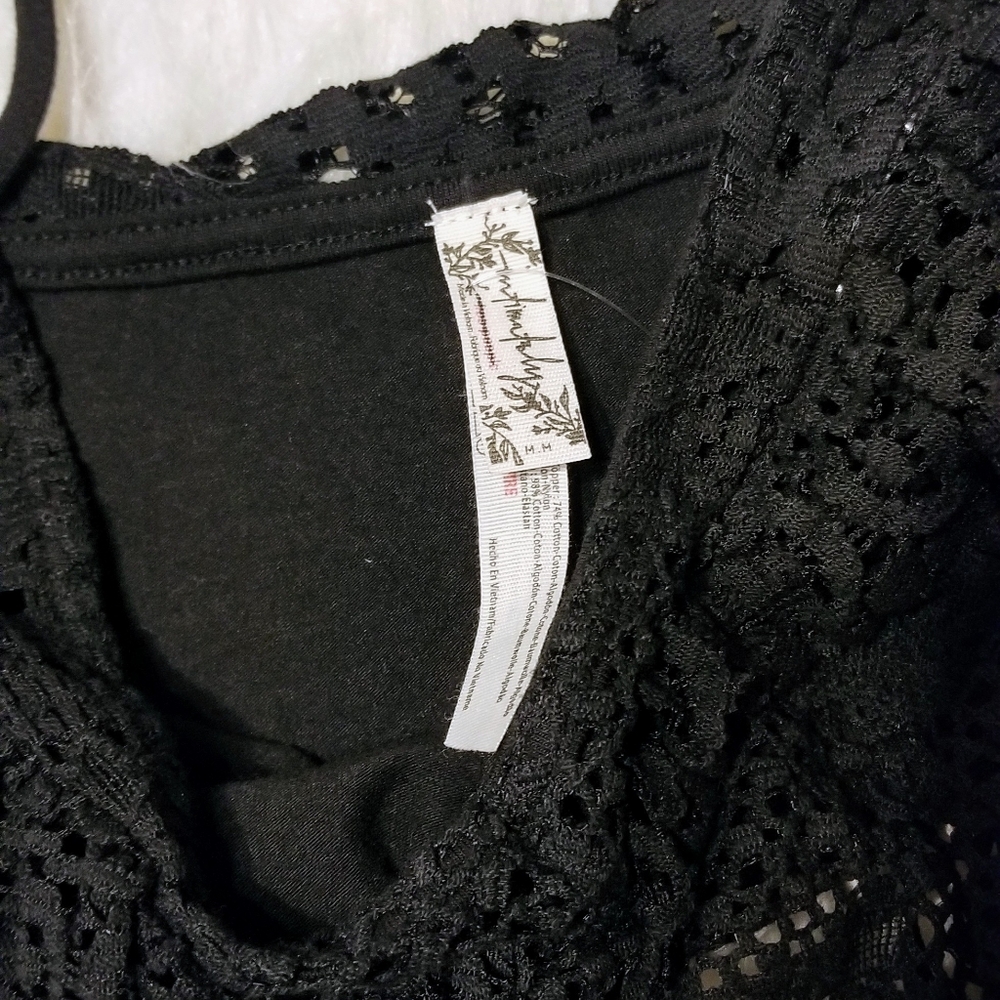 FREE PEOPLE Intimately Flounce Crochet Top Bra - Picture 5 of 6